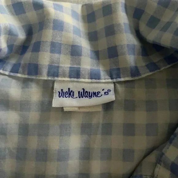 Vicki Wayne Vintage Shirt Size 14 - Picture 2 of 5